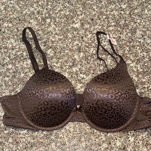 Victoria's Secret Brown Leopard Bra